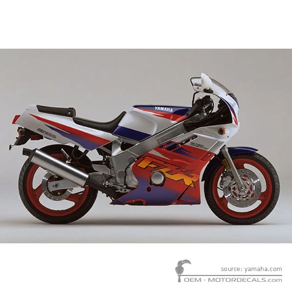Aufkleber für Yamaha FZR600 1996 • Yamaha OEM-Aufkleber