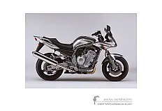 Stickers voor Yamaha FZS1000 FAZER 2002 - Zilver • Yamaha OEM Stickers