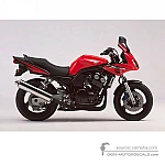 Yamaha FZS600 FAZER 2003 - Rojo