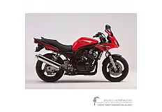 Aufkleber für Yamaha FZS600 FAZER 2003 - Rot • Yamaha OEM-Aufkleber