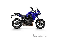 Stickers voor Yamaha TRACER 700 2016 - Blauw • Yamaha OEM Stickers