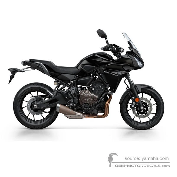 Adesivi per Yamaha TRACER 700 2016 - Nero • Yamaha Adesivi OEM