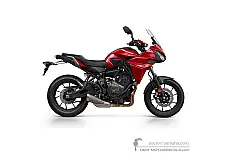 Pegatinas para Yamaha TRACER 700 2016 - Rojo • Yamaha Pegatinas OEM