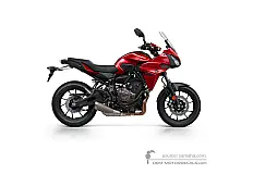 Pegatinas para Yamaha TRACER 700 2018 - Rojo • Yamaha Pegatinas OEM