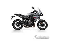 Stickers voor Yamaha TRACER 700 2019 - Grijs • Yamaha OEM Stickers