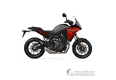Stickers voor Yamaha TRACER 700 2020 - Grijs • Yamaha OEM Stickers