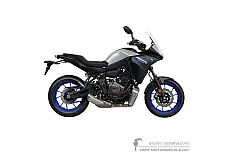 Stickers voor Yamaha TRACER 7 2021 - Grijs • Yamaha OEM Stickers