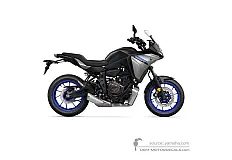 Decals for Yamaha TRACER 7 2024 - Dark gray • Yamaha OEM Decals