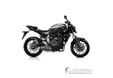 Naklejki do Yamaha MT07 2014 - Szary • Yamaha Naklejki OEM