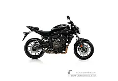 Decals for Yamaha MT07 2017 - Black • Yamaha OEM Decals