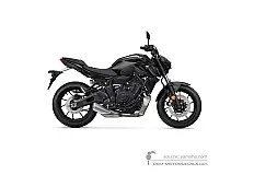 Stickers voor Yamaha MT07 2022 - Donkergrijs • Yamaha OEM Stickers