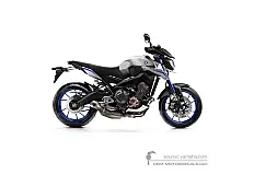 Aufkleber für Yamaha MT09 SR (Street Rally) 2016 - Silber • Yamaha OEM-Aufkleber