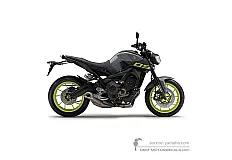 Decals for Yamaha MT09 2016 - Gray • Yamaha OEM Decals