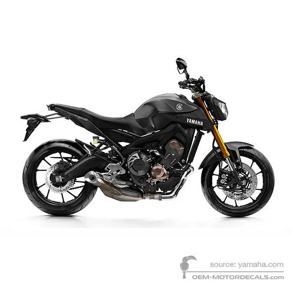 Aufkleber für Yamaha MT09 2016 - Grau • Yamaha OEM-Aufkleber