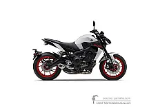 Stickers voor Yamaha MT09 2020 - Wit • Yamaha OEM Stickers