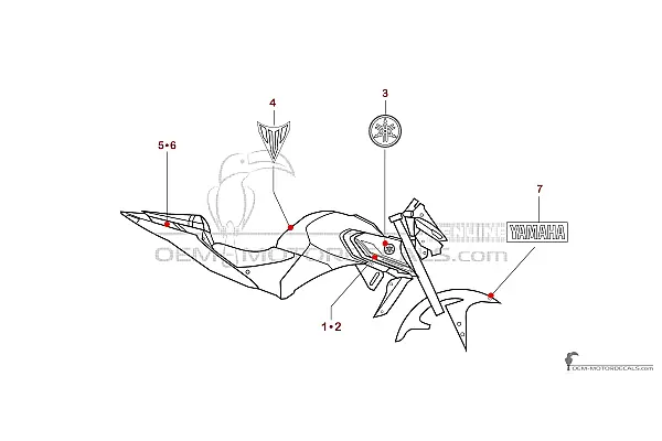 Yamaha MT-03 2025 - Grijs