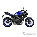 Yamaha MT-07 2025 - Blue