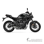 Yamaha MT-07 2025 - Dark gray