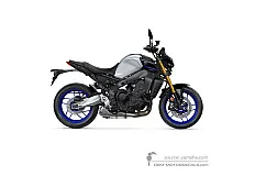 Aufkleber für Yamaha MT-09 SP 2022 - Weiss • Yamaha OEM-Aufkleber
