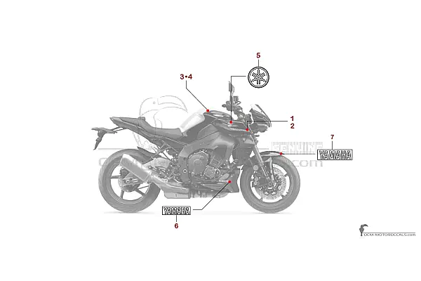 Yamaha MT-10 SP 2024 - Czarny