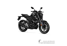 Stickers voor Yamaha MT125 2024 - Donkergrijs • Yamaha OEM Stickers