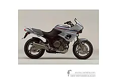 Aufkleber für Yamaha TDM850 1992 - Silber • Yamaha OEM-Aufkleber