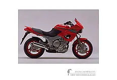 Decals for Yamaha TDM850 1993 - Red • Yamaha OEM Decals