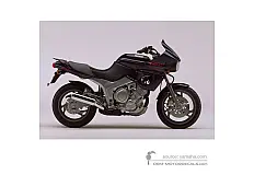 Stickers voor Yamaha TDM850 1994 - Paars • Yamaha OEM Stickers