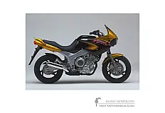 Decals for Yamaha TDM850 1998 - Yellow • Yamaha OEM Decals