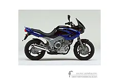 Stickers voor Yamaha TDM850 1999 - Blauw • Yamaha OEM Stickers