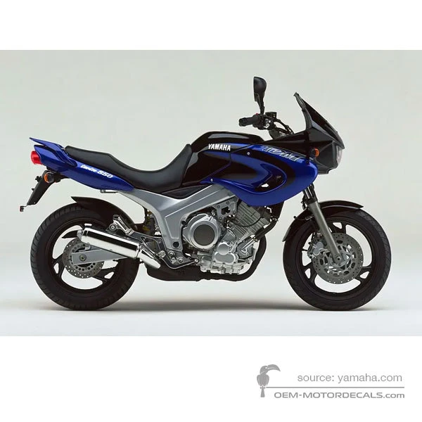 Autocollants pour Yamaha TDM850 1999 - Bleu • Yamaha Autocollants OEM