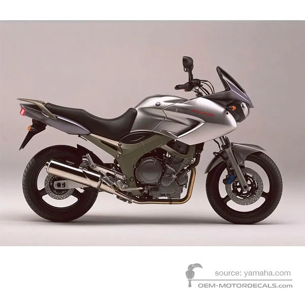 Decals for Yamaha TDM900 2002 - Silver • Yamaha OEM Decals