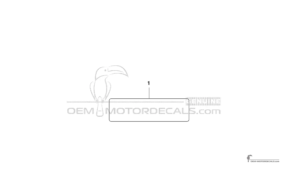Stickers voor Yamaha TDM900 - Voorzichtigheid labels • Yamaha OEM Stickers