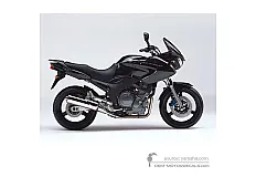 Stickers voor Yamaha TDM900 2005 - Zwart • Yamaha OEM Stickers