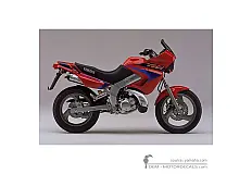 Aufkleber für Yamaha TDR125 1995 • Yamaha OEM-Aufkleber