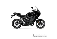 Autocollants pour Yamaha TRACER 9 2023 - Noir • Yamaha Autocollants OEM