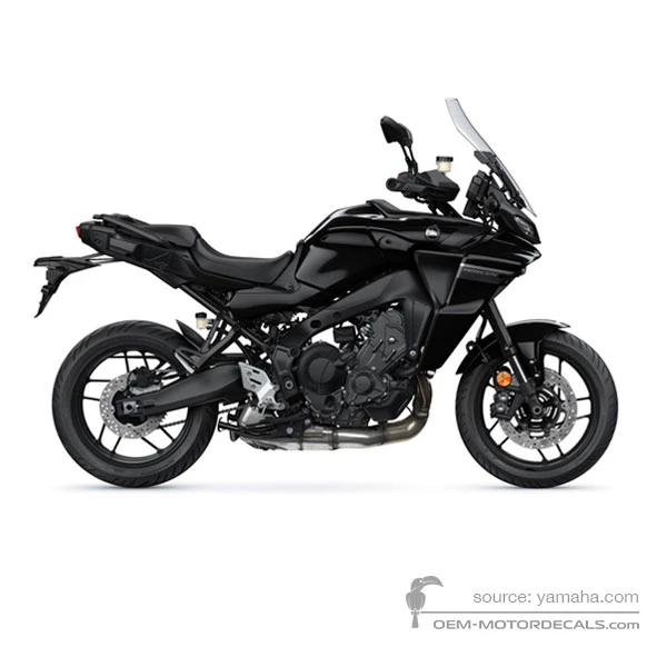 Decals for Yamaha TRACER 9 2024 - Black • Yamaha OEM Decals