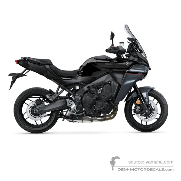 Naklejki do Yamaha TRACER 9 2025 - Czarny • Yamaha Naklejki OEM