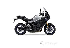 Aufkleber für Yamaha TRACER 9 GT 2021 - Weiss • Yamaha OEM-Aufkleber