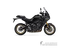 Aufkleber für Yamaha TRACER 9 GT 2023 - Schwarz • Yamaha OEM-Aufkleber