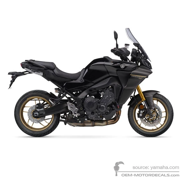 Decals for Yamaha TRACER 9 GT 2023 - Black • Yamaha OEM Decals