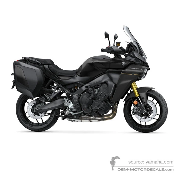 Decals for Yamaha TRACER 9 GT 2025 - Dark gray • Yamaha OEM Decals