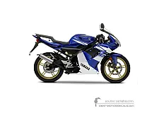 Pegatinas para Yamaha TZR50 2010 - Azul • Yamaha Pegatinas OEM