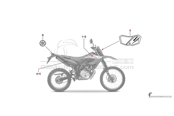 Yamaha WR125R 2010 - Niebieski