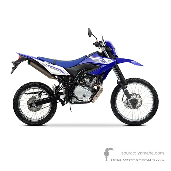 Pegatinas para Yamaha WR125R 2011 - Azul • Yamaha Pegatinas OEM