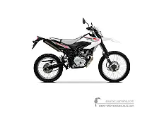 Autocollants pour Yamaha WR125R 2011 - Blanc • Yamaha Autocollants OEM
