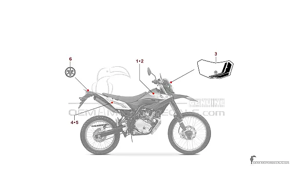 Yamaha WR125R 2011 - Blu