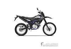 Decals for Yamaha WR125R 2013 - Black • Yamaha OEM Decals