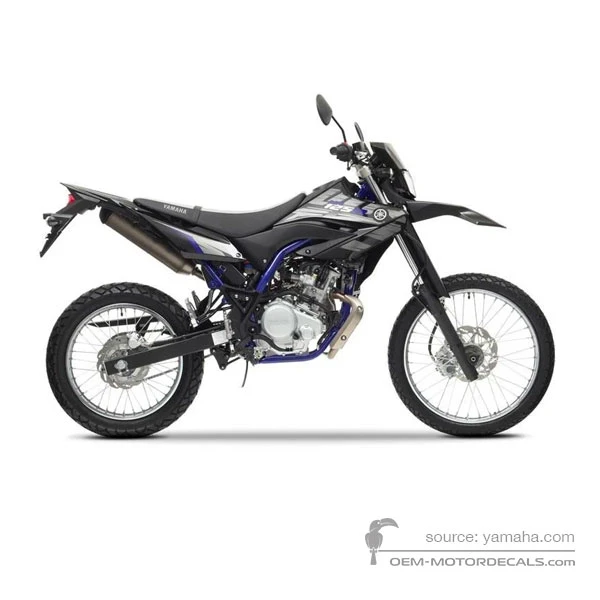 Adesivi per Yamaha WR125R 2013 - Nero • Yamaha Adesivi OEM