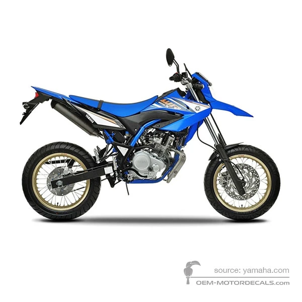 Pegatinas para Yamaha WR125X 2009 - Azul • Yamaha Pegatinas OEM